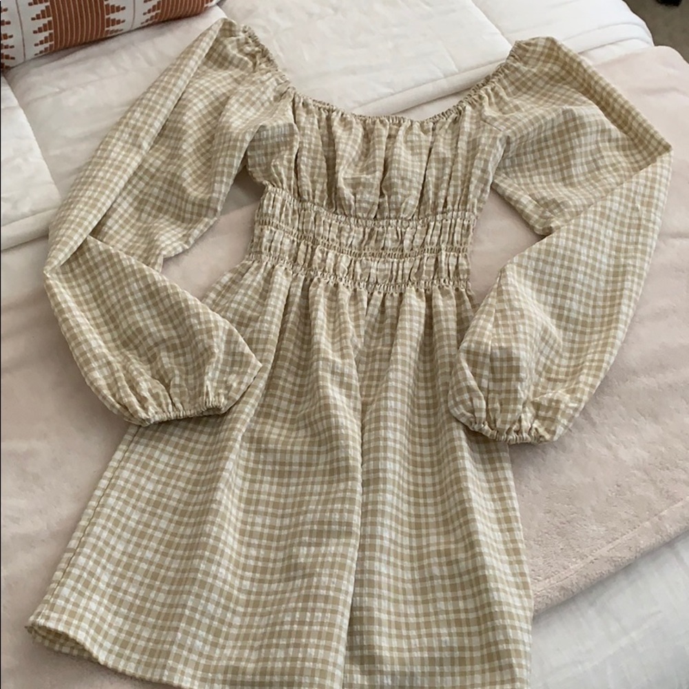 Leyden Puff Sleeve Mini dress. Size S💫💫